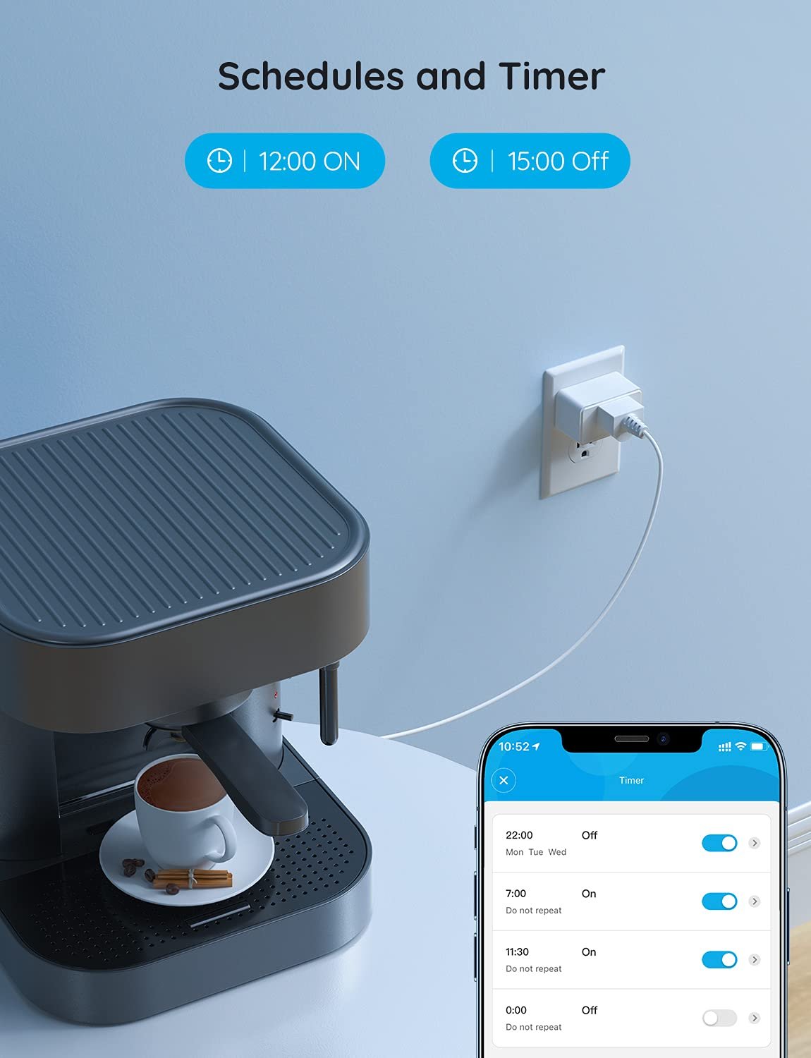 “Govee Smart Plug (4-Pack) Wi‑Fi Bluetooth”.