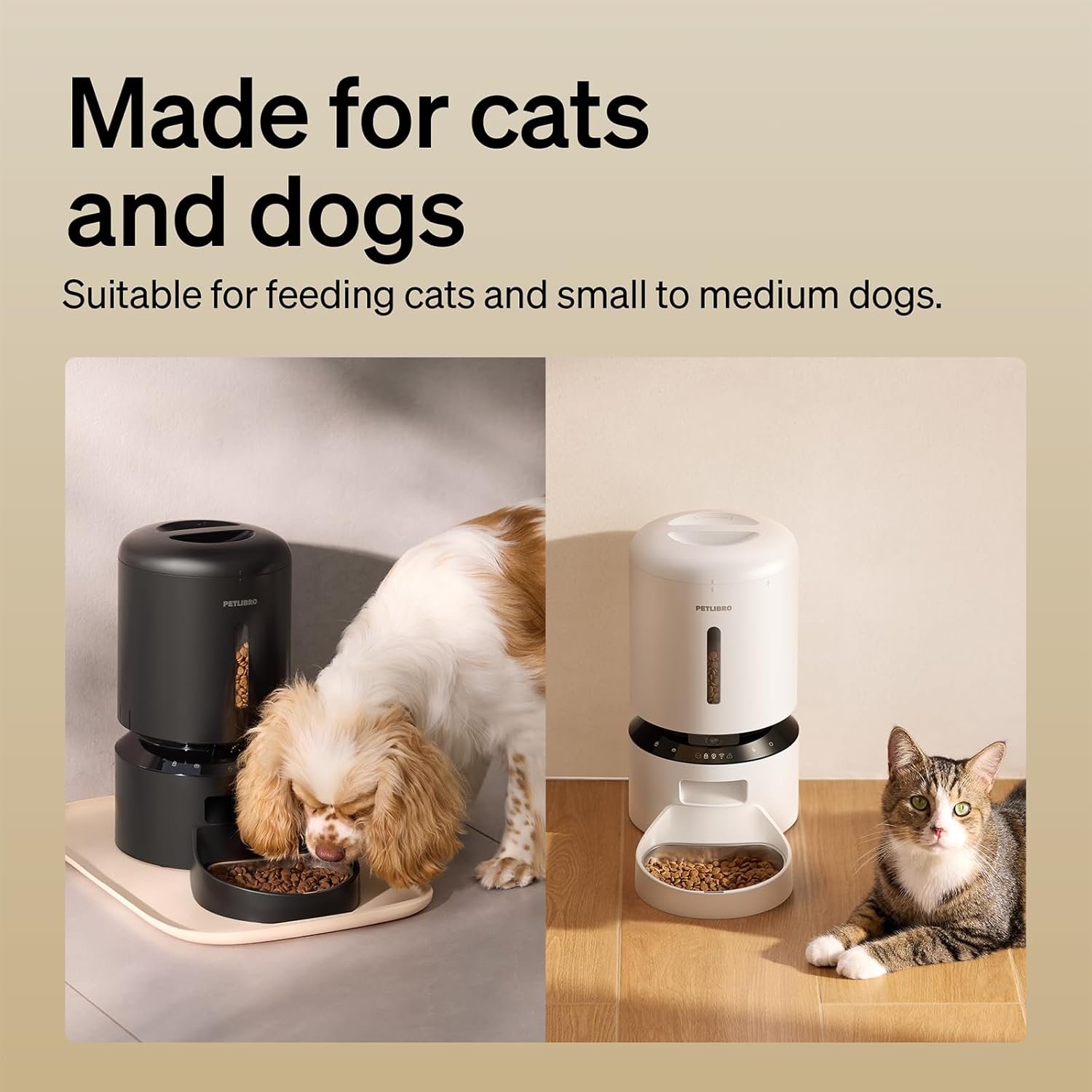 PETLIBRO Automatic Cat Feeder with 1080P HD Camera.
