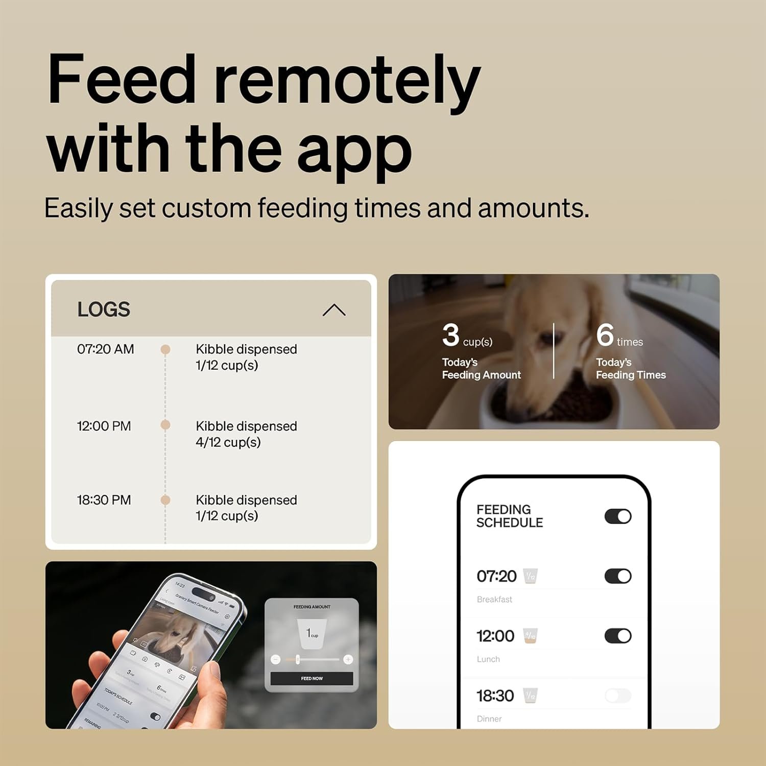 PETLIBRO Automatic Cat Feeder with 1080P HD Camera.