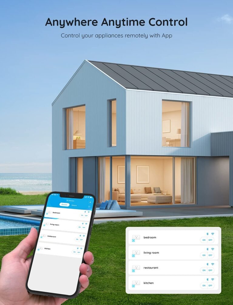 “Govee Smart Plug (4-Pack) Wi‑Fi Bluetooth”.
