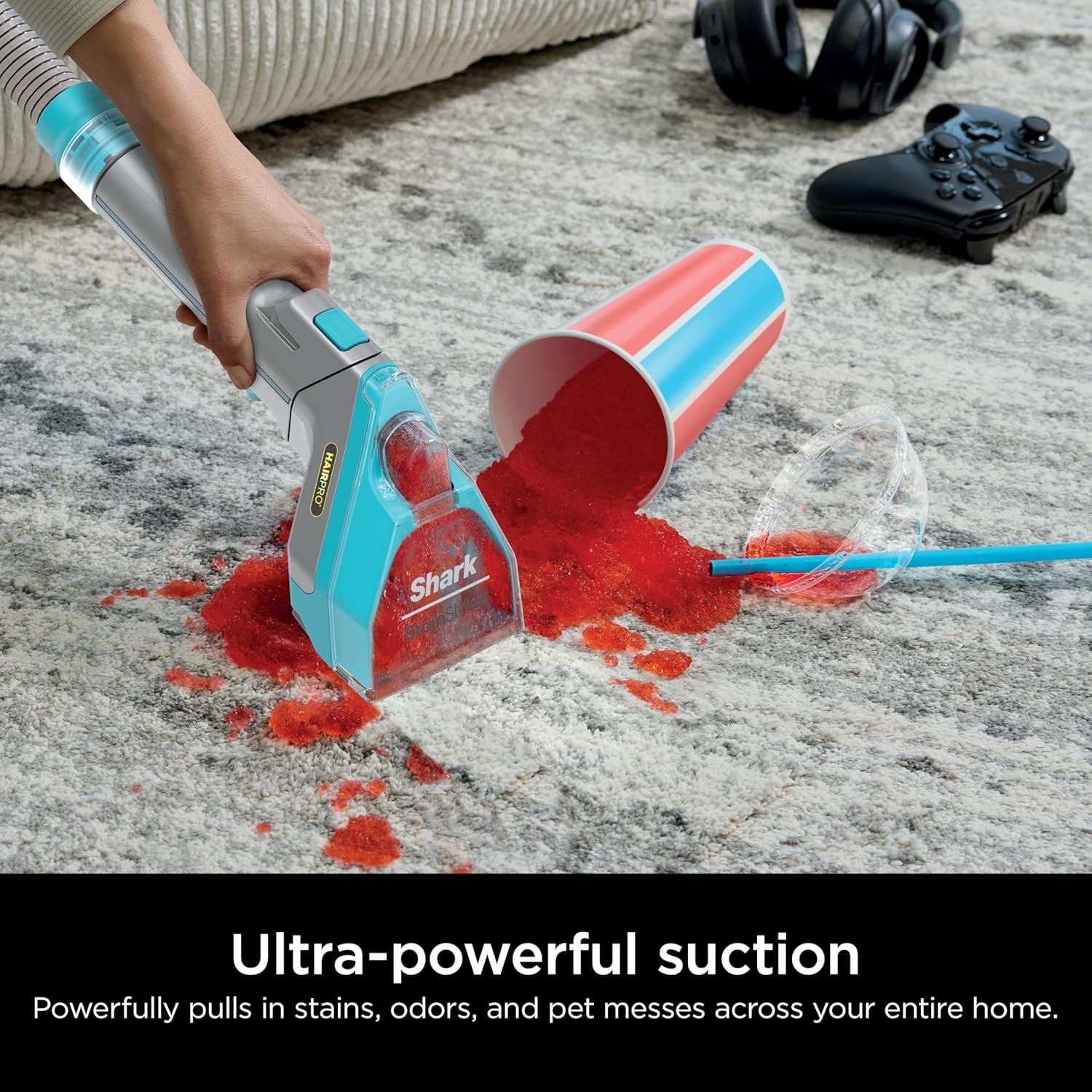 Shark Stain Striker PX253BRN Portable Carpet & Upholstery Cleaner