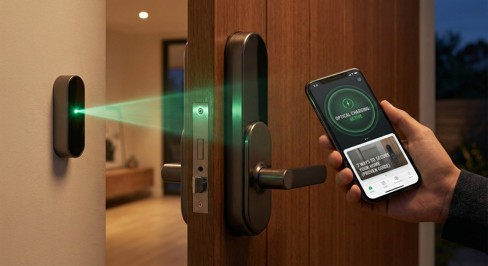 Optical Wireless Charging Smart Lock: 7 Amazing Ways to Secure Your Home (Proven Guide) 1 Optical Wireless Charging Smart Lock: 7 Amazing Ways to Secure Your Home (Proven Guide)