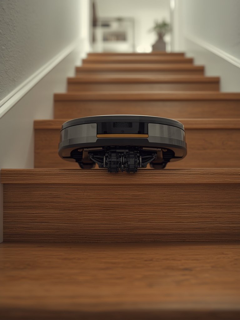 Stair Climbing Robot Vacuum - Illustration 2
