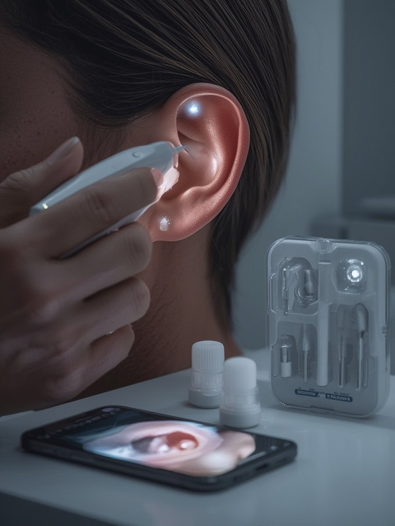 Ear Camera in action