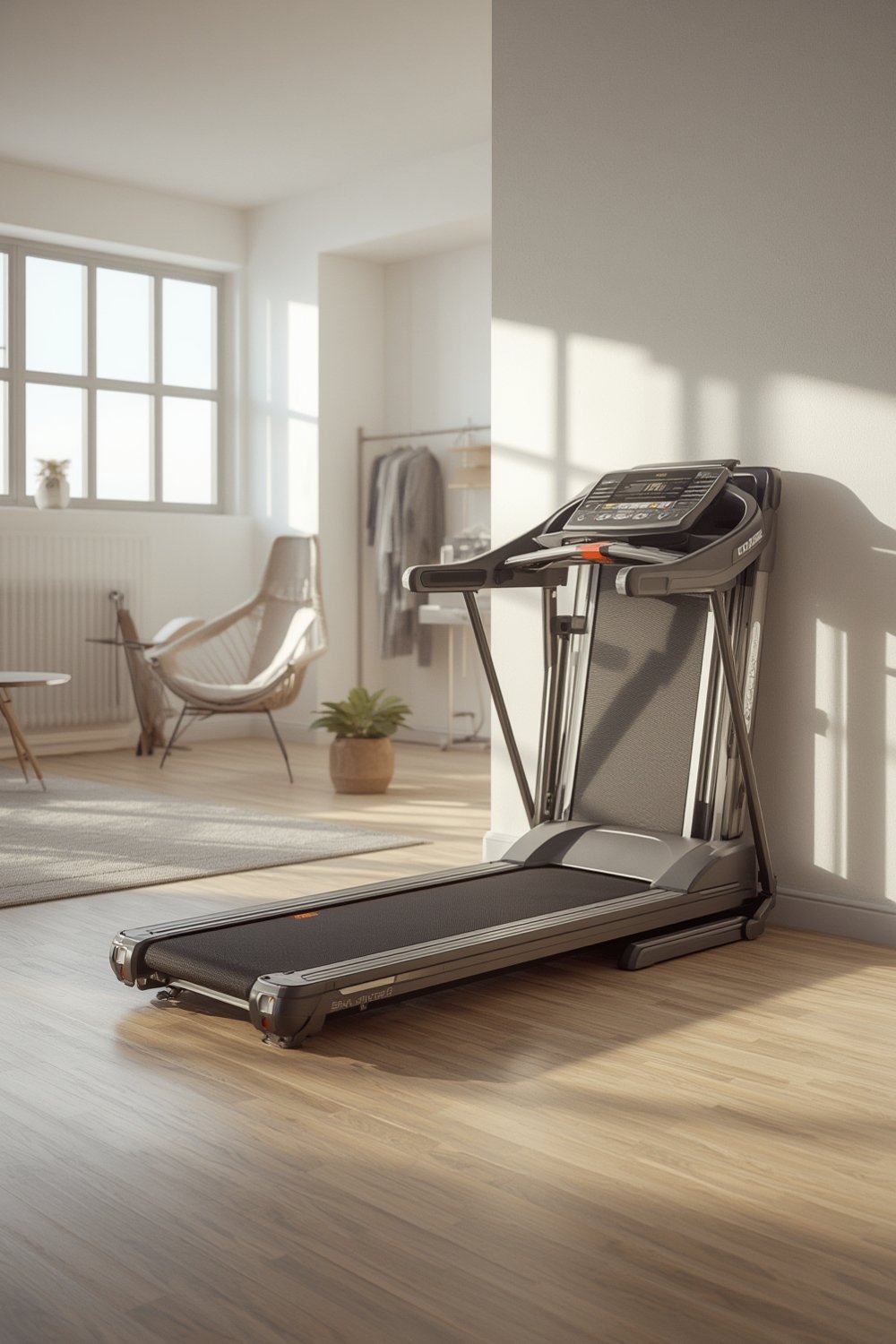 folding treadmill product view