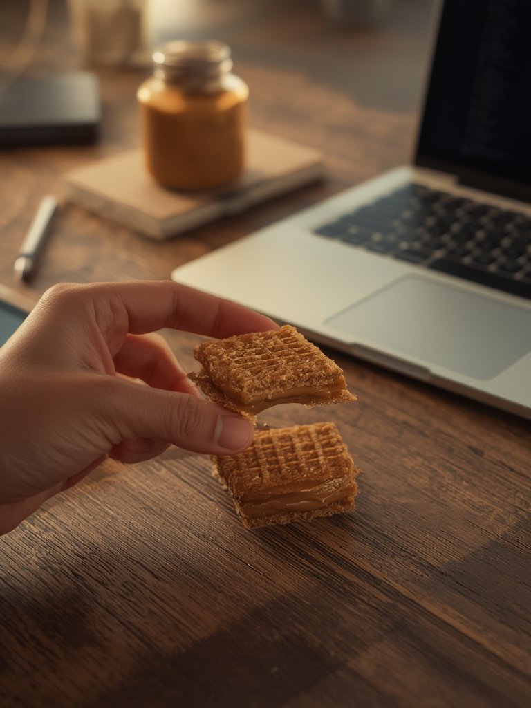 protein bars in action
