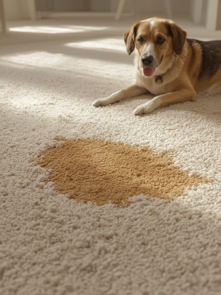 urine remover in action