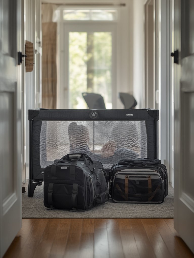 baby playard in action