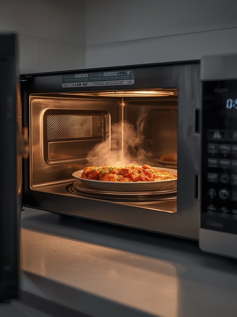 Microwave Oven: 7 Ultimate Secrets For Easy Cooking In 2026 2 microwave oven in action