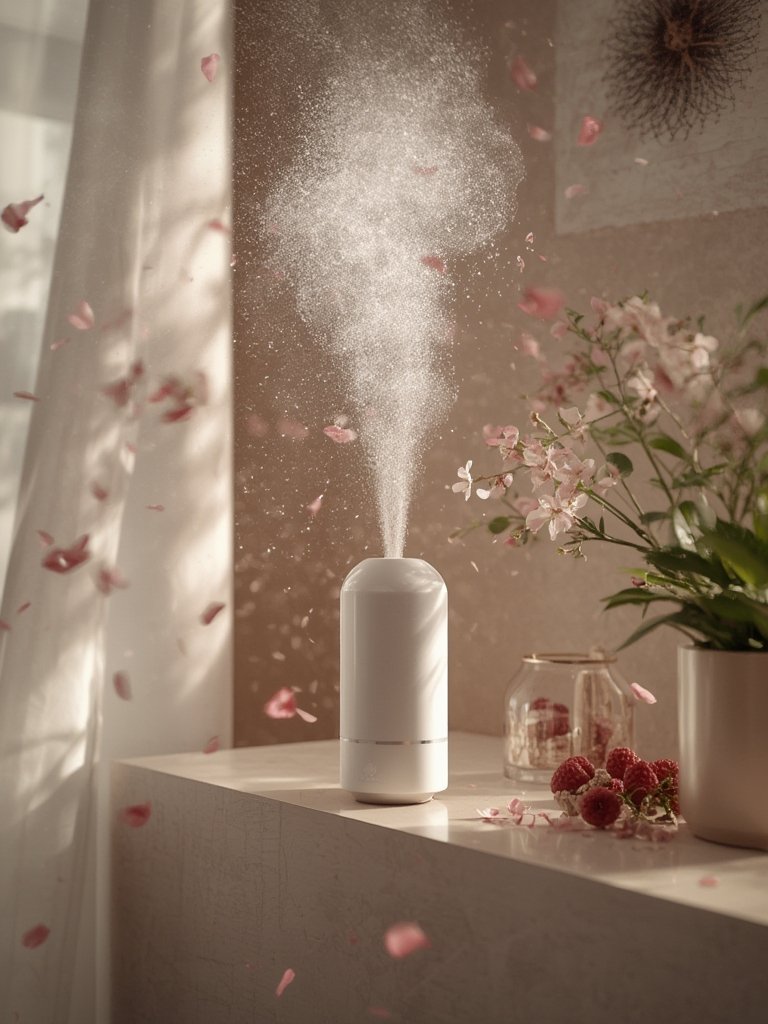 automatic spray in action