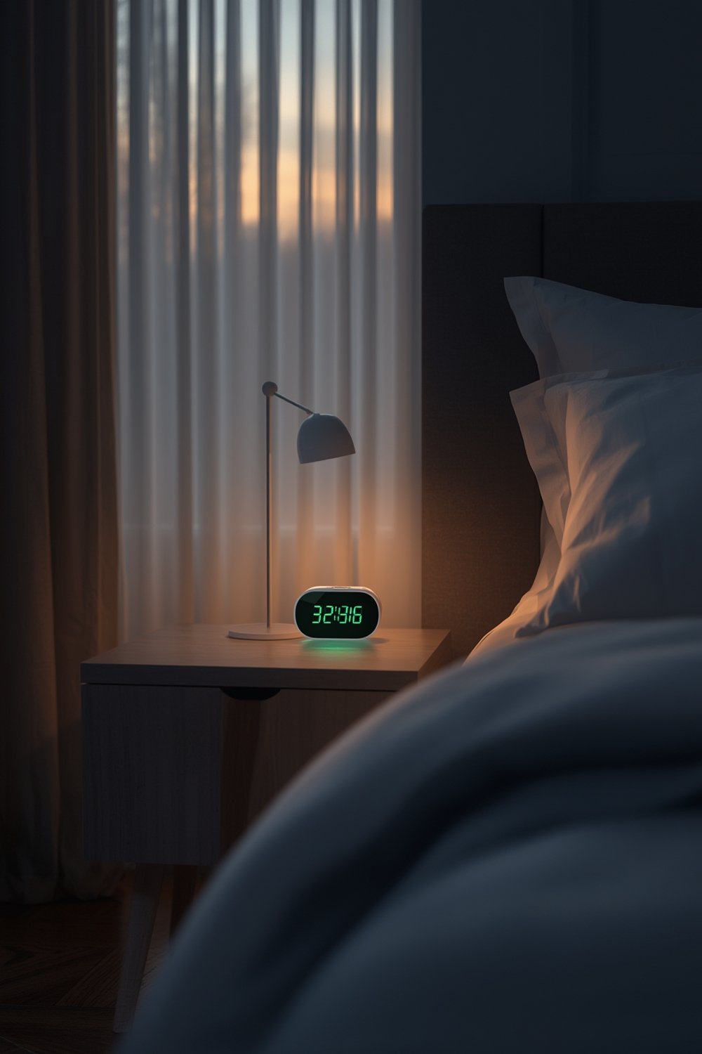 digital clock product view