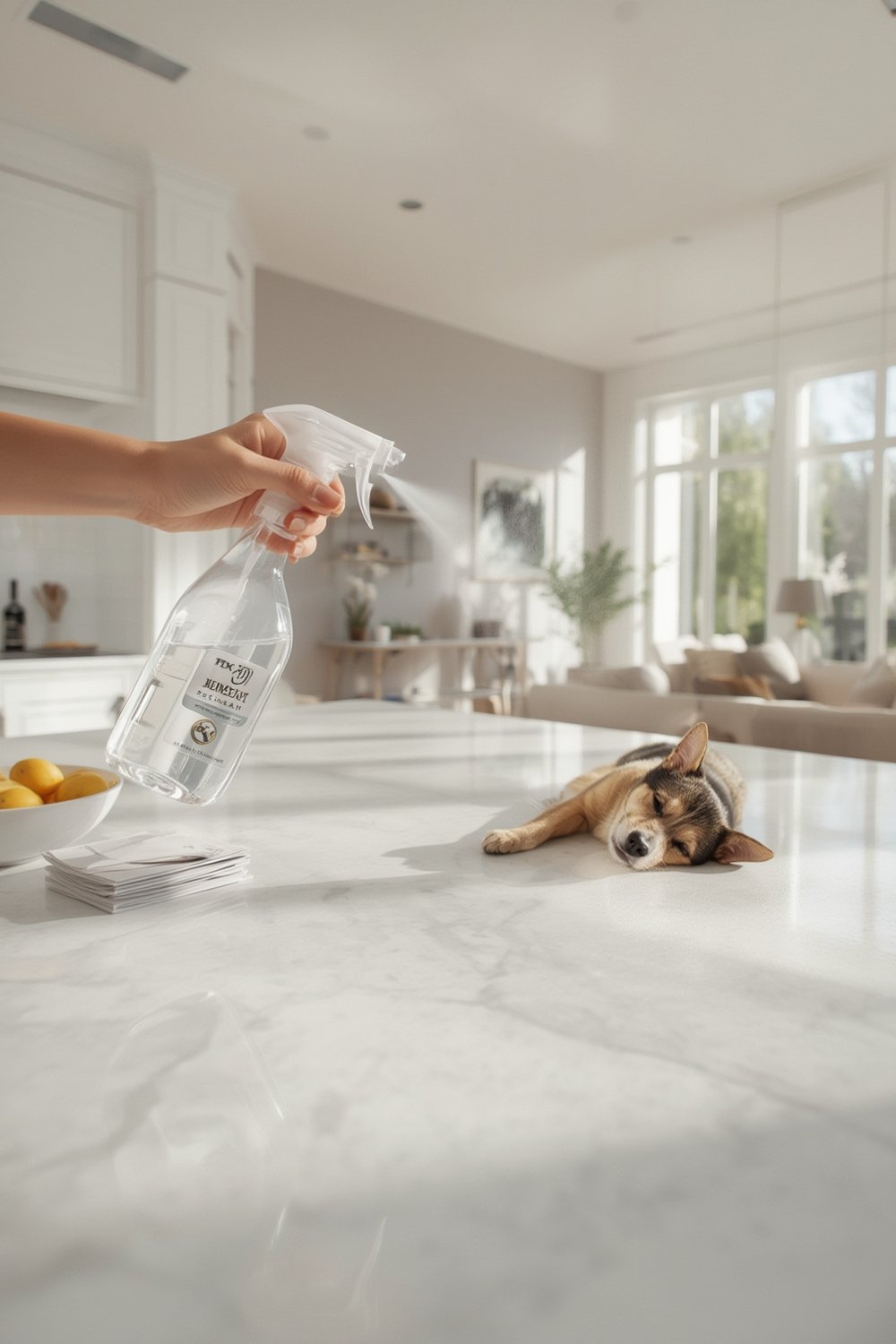 disinfectant spray product view