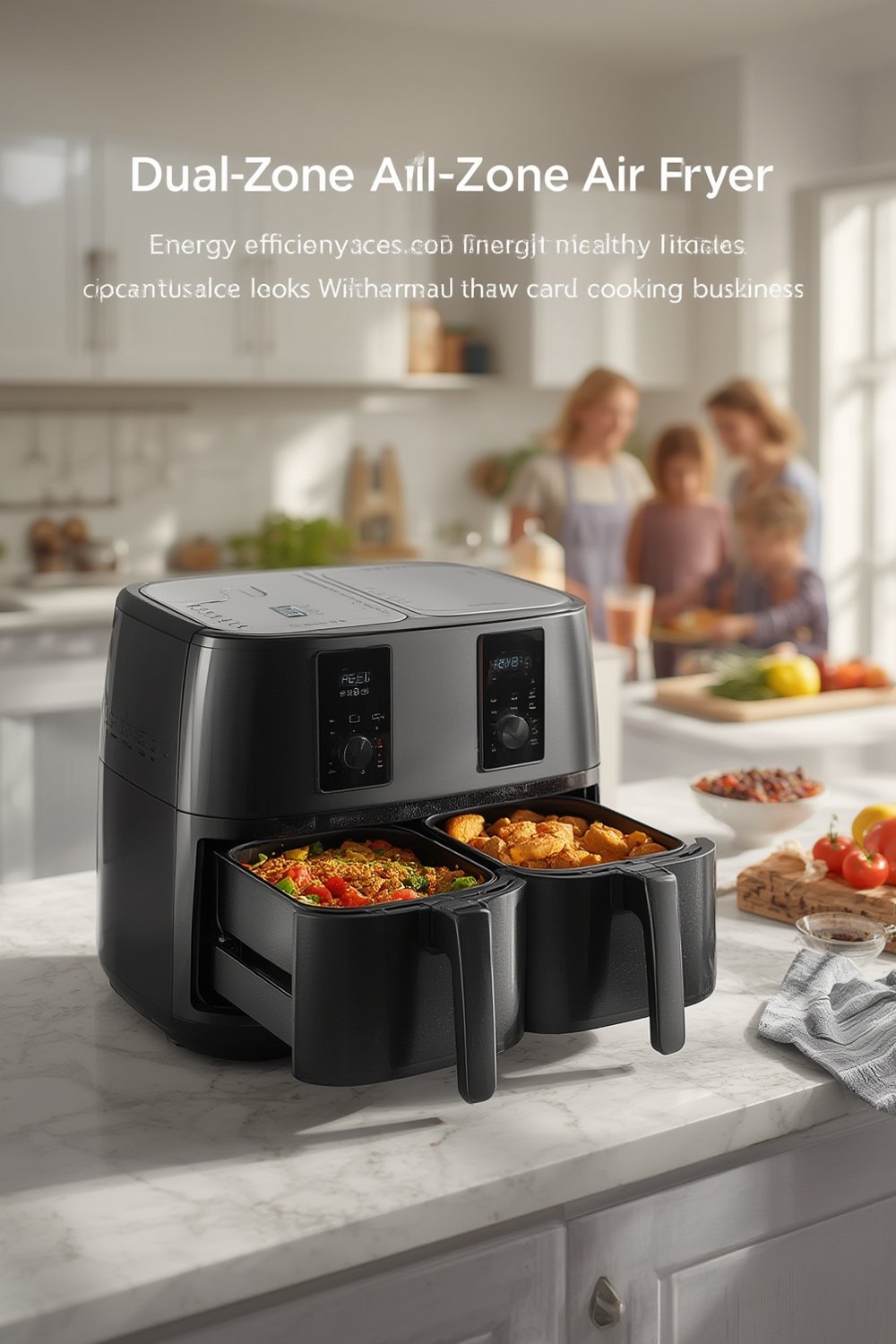 dual airfryer product view