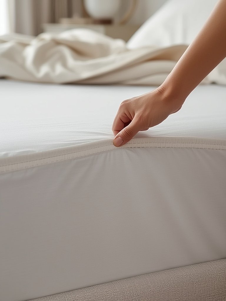 fitted sheet in action