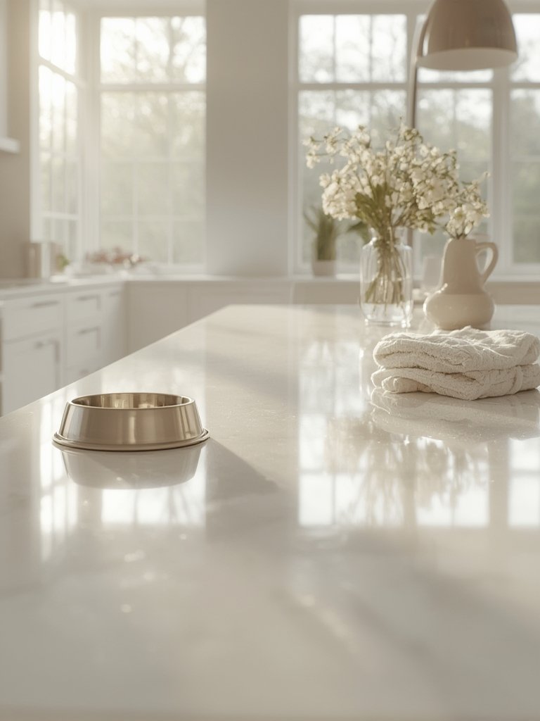 disinfectant spray in action