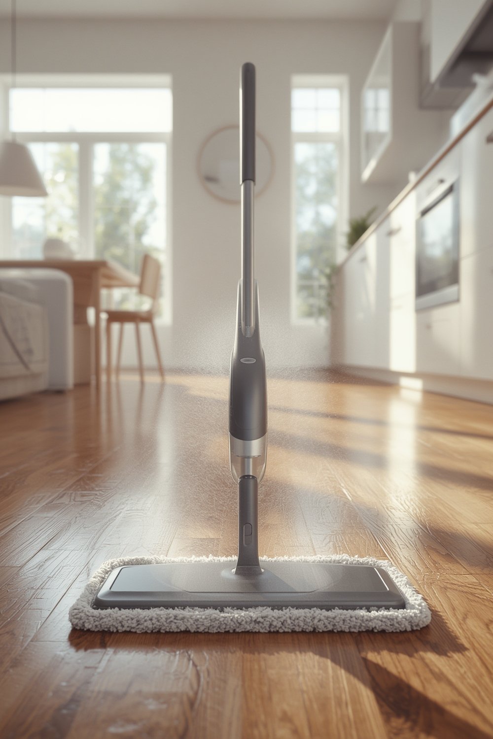 spray mop product view