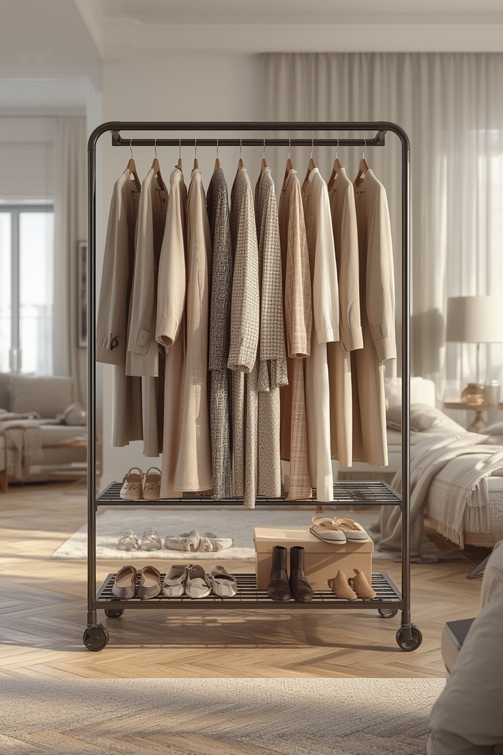clothes rack product view
